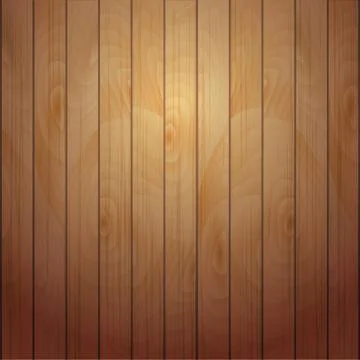 Wooden plank Illustrazione stock