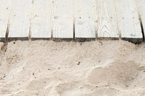 Wooden plank path Stock Photos