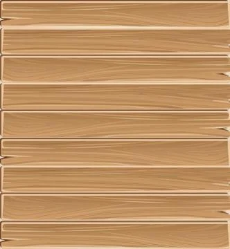 Wooden planks board vector seamless pattern Stock Illustration