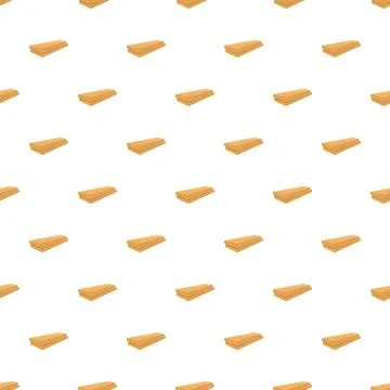 Wooden planks seamless pattern for construction and carpentry Stock Illustration