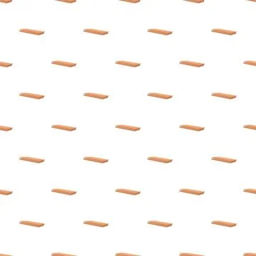 Wooden planks seamless pattern creating construction background Illustrazione stock