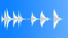 Wooden Planks, Several, Dropped On Concrete Floor, Clank, V1Sound Effect