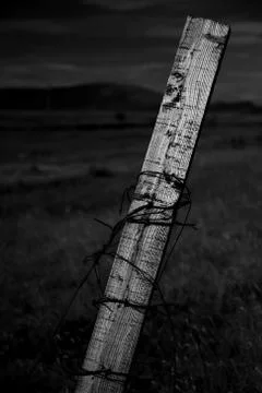 Wooden post Stock Photos