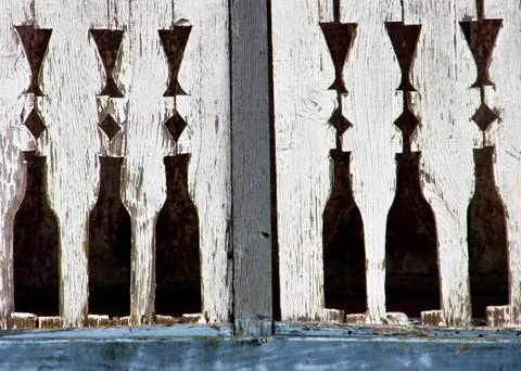 Wooden railing Stock Photos