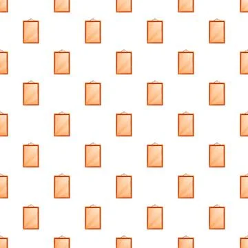 Wooden rectangular photo frames seamless pattern background Ilustração Stock