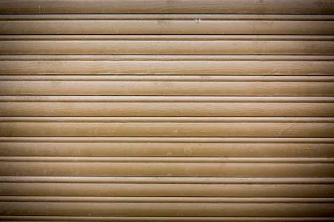 Wooden roller shutter for backgrounds Stock Photos