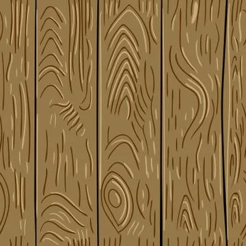 Wooden seamless pattern 库存插图