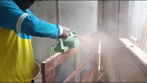 Wooden shaver. Video stock 248509485