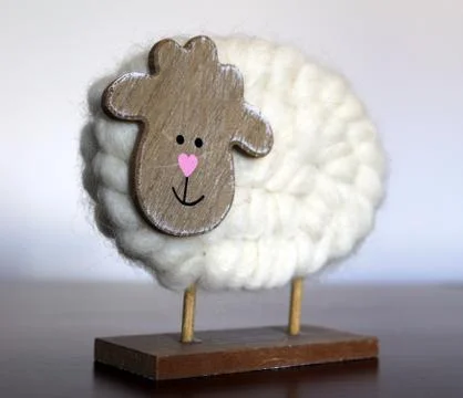 Wooden Sheep Stock Photos