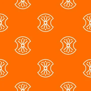 Wooden shield pattern seamless Stock Illustration