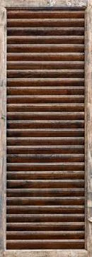 Wooden shutter Stock Photos
