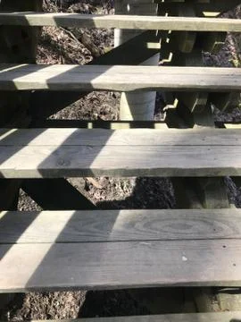 Wooden Steps Stock Photos