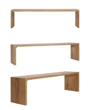 Wooden Stool bench Stock Photos
