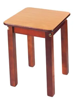 Wooden stool Stock Photos