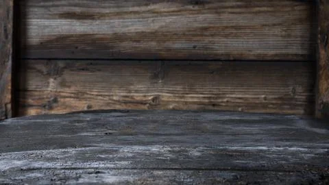 Wooden surface background ,empty space for decoration. Copy space Stock Photos