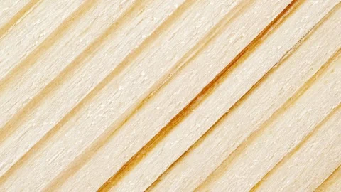 Wooden surface, structure, processed, with horizontal parallel stripes Vidéo 246851839