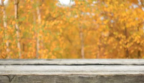Wooden table background Stock Photos