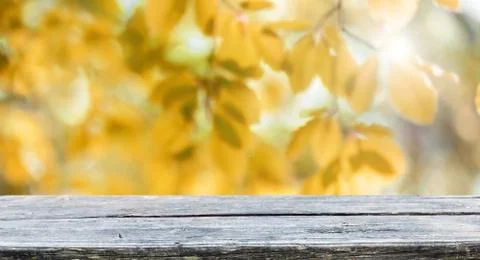 Wooden table background Stock Photos