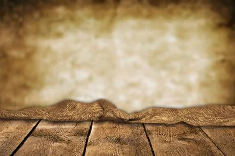 Wooden table background Stock Photos