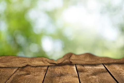 Wooden table background Stock Photos