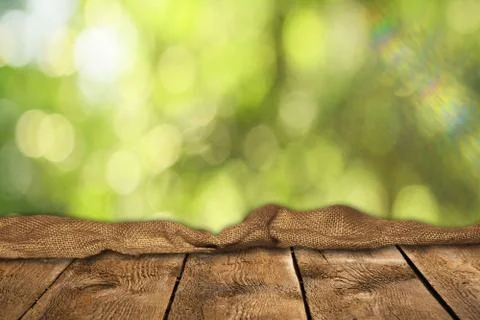 Wooden table background Stock Photos