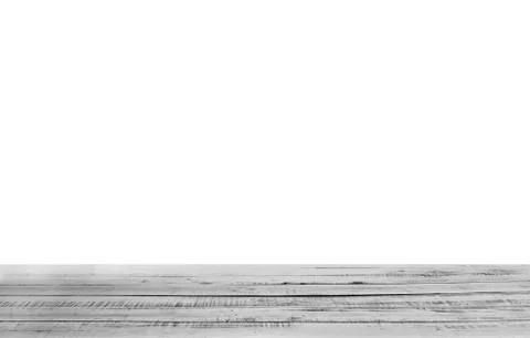 Wooden Table Background, White Back. White Wood Texture, Slightly Blurred Stock Photos