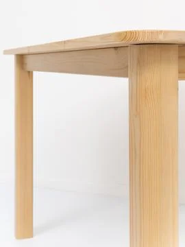 Wooden table front view Stock Photos
