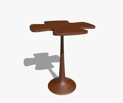 Wooden table Illustrazione stock