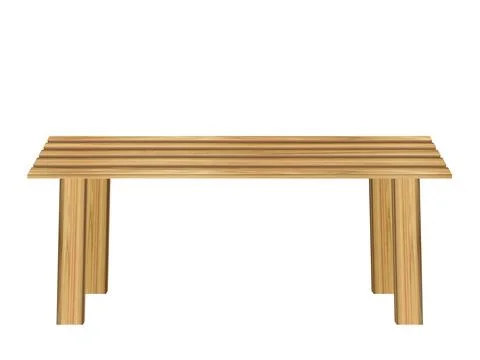 Wooden table Stock Illustration