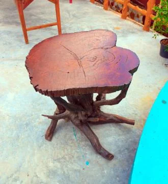 Wooden table Stock Photos