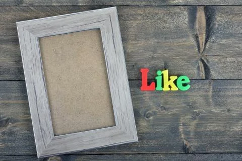 Like on wooden table Photos