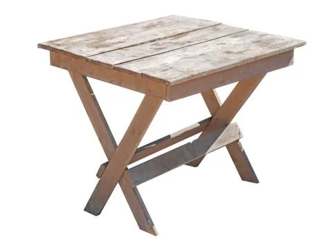 The wooden table Stock Photos