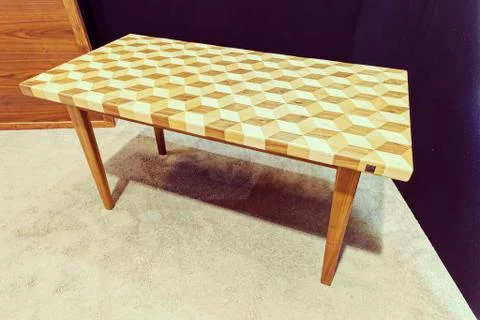 Wooden table Stock Photos