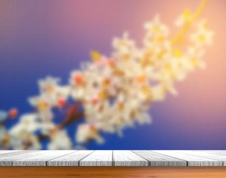 Wooden table Stock Photos