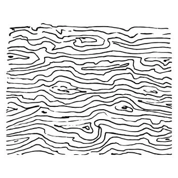 Wooden texture black vector scribbles Stock Illustration