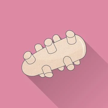 Wooden tool for Thai massage. Stock Illustration