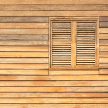 Wooden ventilator Stock Photos