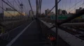 Wooden walkway on Brooklyn Bridge New York City 4k or 4k+ Resolution