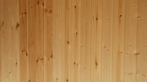 Wooden wall background template. Copy space for text. banner, logo on wood plank Stock Footage 163844540