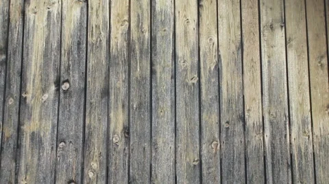 Wooden Wall Stock-Footage 1078986