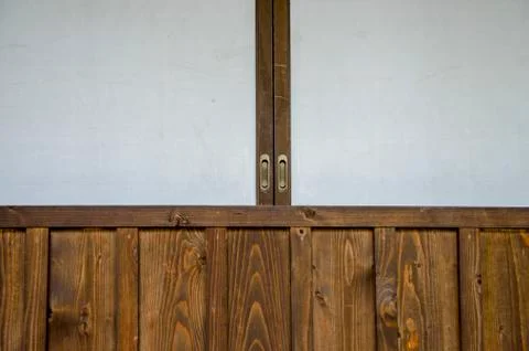 Wooden wall pattern Stock Photos