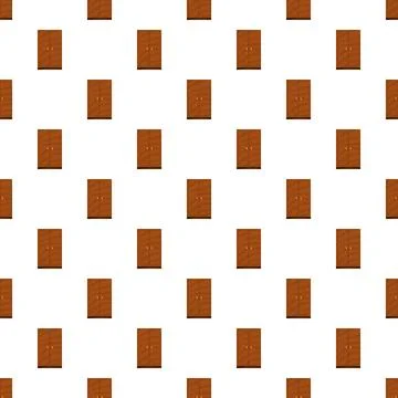 Wooden wardrobe pattern seamless repeating texture background イラスト素材