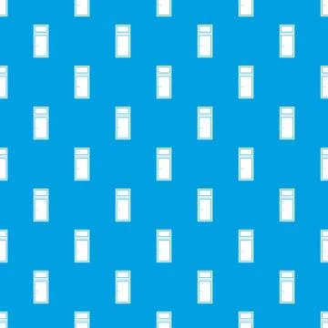 Wooden window pattern seamless blue Ilustración de archivo