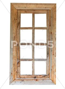 Wooden window Stock Photos