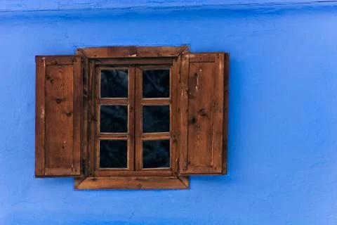 Wooden window Stock Photos