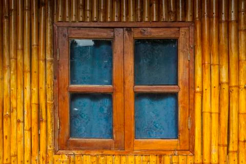 Wooden window Stock Photos