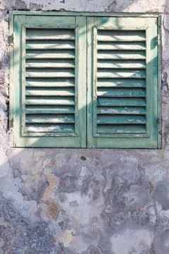 Wooden window Stock Photos