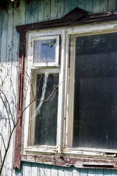 Wooden window Stock Photos
