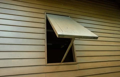 Wooden window Stock Photos