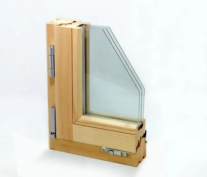 Wooden window profile Stock Photos